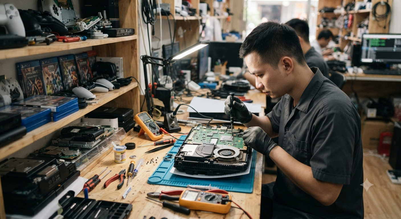 Khi nào nên cân nhắc mang PS5 đi sửa chữa chuyên nghiệp?